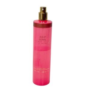 360 CORAL by PERRY ELLIS for Women Fragrance Body Mist Spray 8.0 oz 236 ml